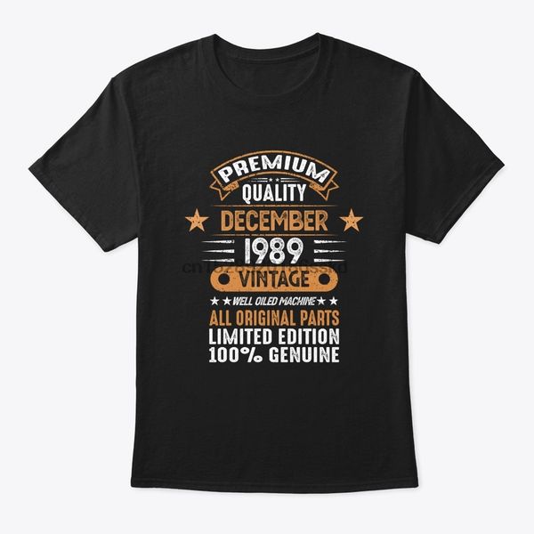 

men t shirt december 1989 birthday gift tshirts women t-shirt sport hooded sweatshirt hoodie
