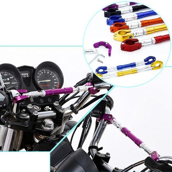 

universal metal motorcycle-grips handlebar steering wheel strengthen cross bars