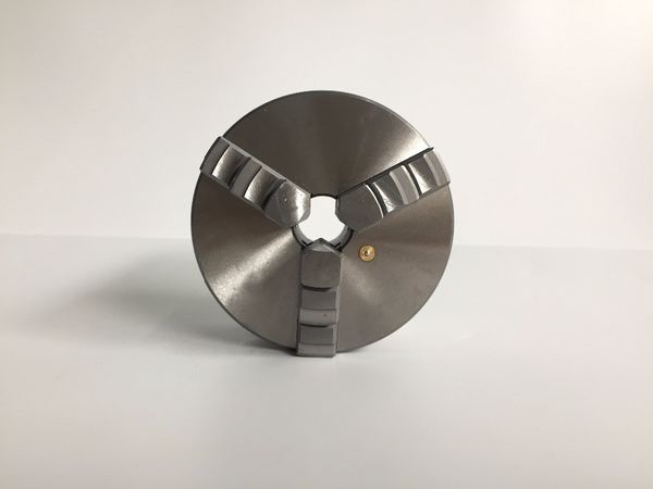 

38mm spindle hole wm210 lathe 125mm dia 3-jaw self centering flange chuck