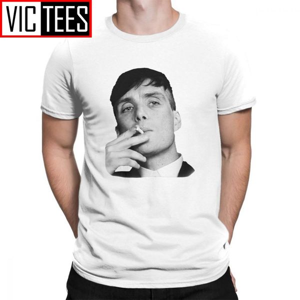 

sport peaky blinders designs pure cotton tees round neck men t shirts classic movie t-shirts new coming men's