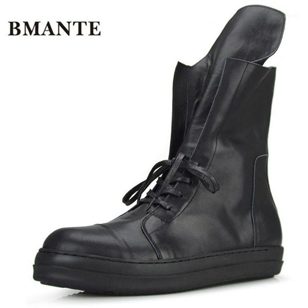 

boots real leather fashion casual footwear black male hightennis tall bambas bieber high boot trainers shoe krasovki for men1