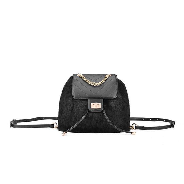 

fashion cony hair women bucket bag crossbody bags for women handtassen dames luxury handbags bags designer small handbag