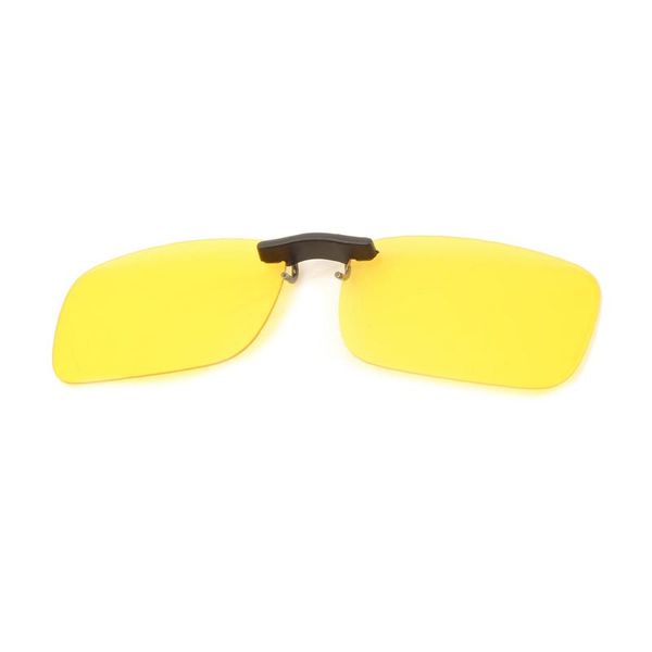 

sunglasses 1pc clip-on polarized day night vision flip-up lens driving glasses uv400 for outside, White;black