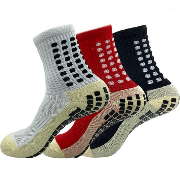 

sports socks anti-slip breathable football men summer running cotton rubber soccer women cycling accessorie1, Black