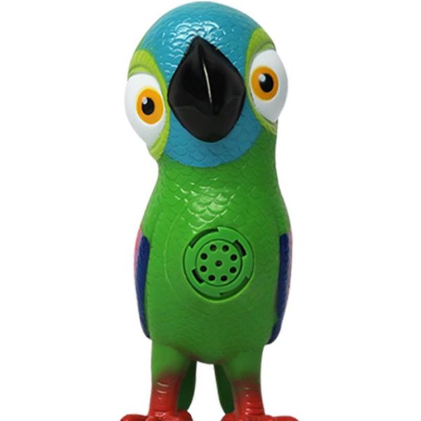 

la granja de zenon фаршированные плюшевые интерактивные игрушки мягкого pvc-lorito pepe  wmtufn, Gray;blue