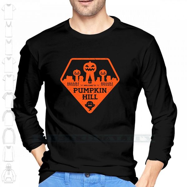 

welcome to pumpkin hill custom design print for men new cool tee t shirt big size 6xl adventure pumpkin sport hooded sweatshirt hoodie