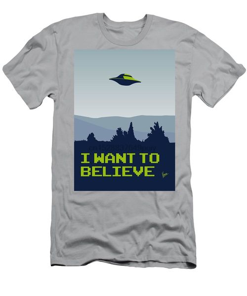 

my i want to believe minimal poster mens t-shirt sport hooded sweatshirt hoodie