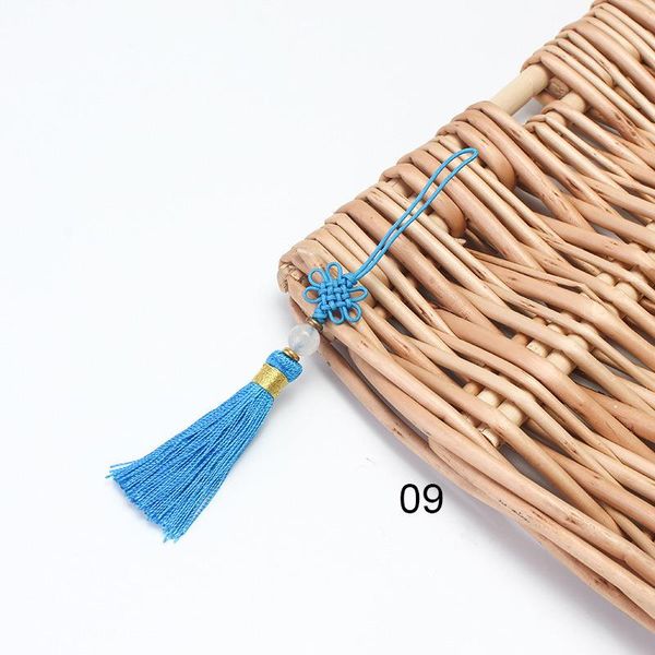 

30pc mini chinese round bead tassel fringe jewelry curtain making decorative accessories diy key bag trim tassels craft pendant h wmtyry