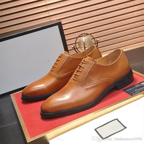 

a1 italy luxury men's dress shoe fashion elegant formal wedding shoes designer men slip on office oxford shoes for men luxury men sho, Black