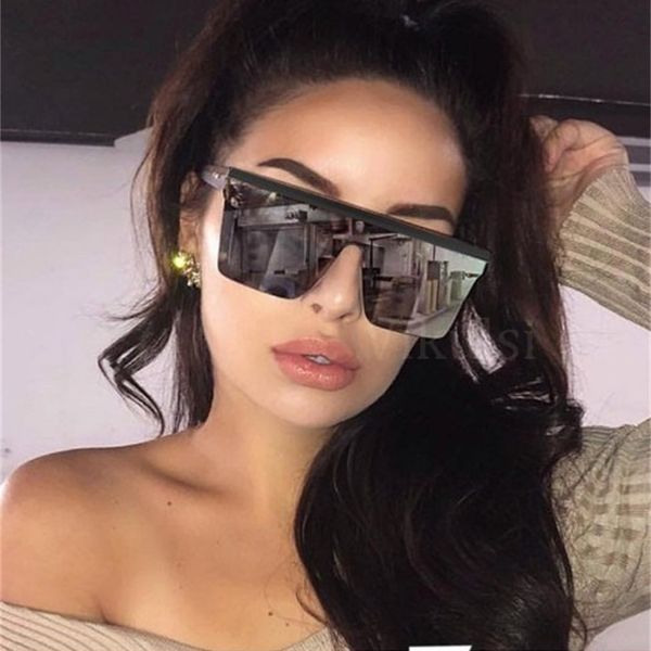 

wind ins one piece wide glasses sunglasses, White;black