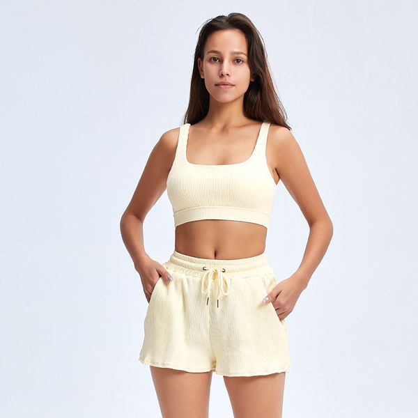 

2 piece shorts set women zippers pleated crop shorts outfits yoga sets women 2 piece set women workout, Black;white