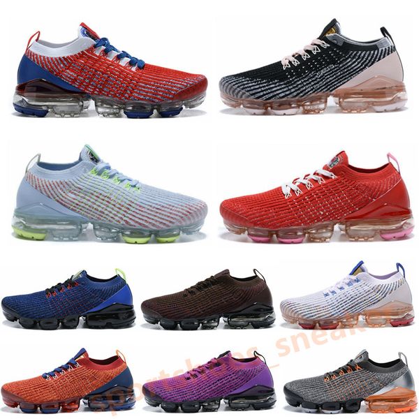 

new fly 3.0 sneakers knit 3.0 mens women running shoes triple black white rainbow blue fury purple sports outdoor walker shoe