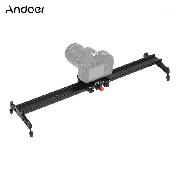 

lighting & studio accessories andoer 80cm/32" 4 bearings camera slider rail track aluminum video stabilizer for cameras camcorders1