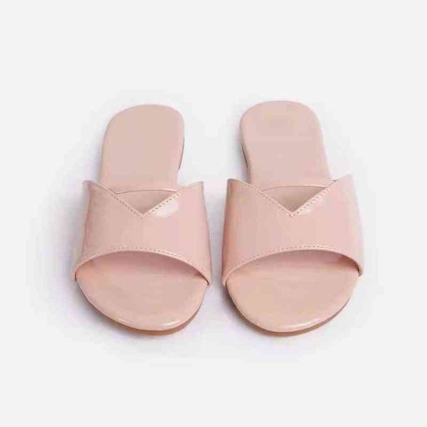 

2022 summer new large flat bottom low heel solid color breathable round head viscose shoes slippers women, Black
