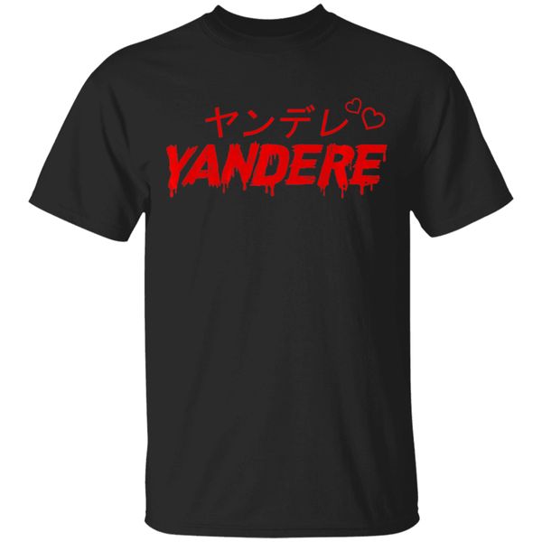 

yandere - anime manga lovers otaku halloween black t-shirt m-xxxl harajuku funny tee shirt sport hooded sweatshirt hoodie