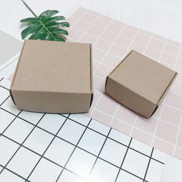 

small kraft paper boxbrown cardboard handmade soap boxwhite craft paper gift boxblack packaging jewelry box h wmtusk