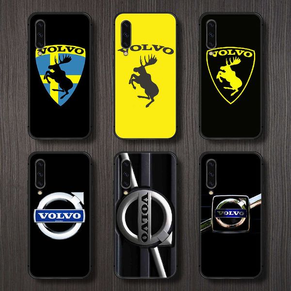 

volvo car phone case for samsung galaxy a10 a20 a30 e a40 a50 a51 a70 a71 j 5 6 7 8 s black bumper pretty cell cover