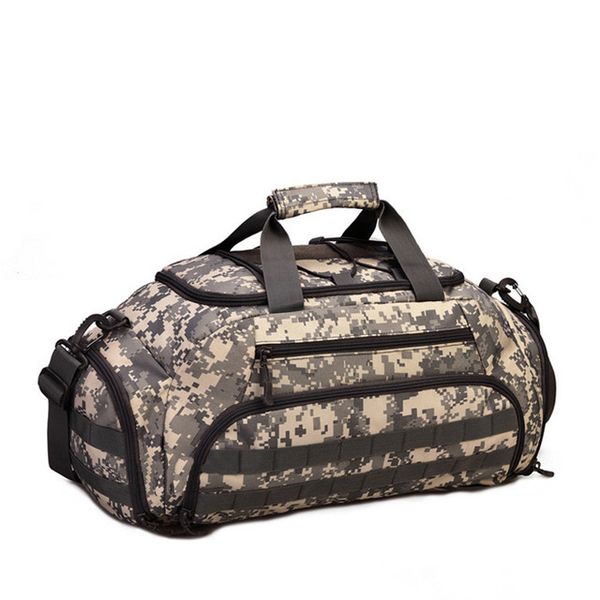 

35l gym bag backpack rucksack tactical military molle army bags waterproof sports camping 14'' lapcamera men mochila