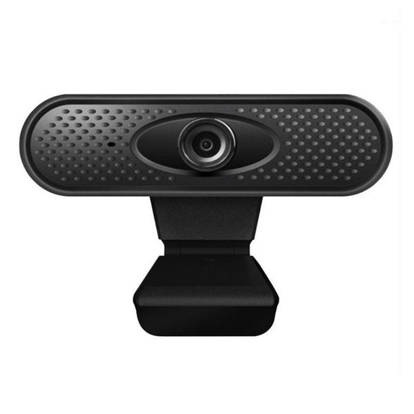 

rotatable 1080p hd webcam usb computer pc lapweb camera with microphone for live broadcast video calling conference work1