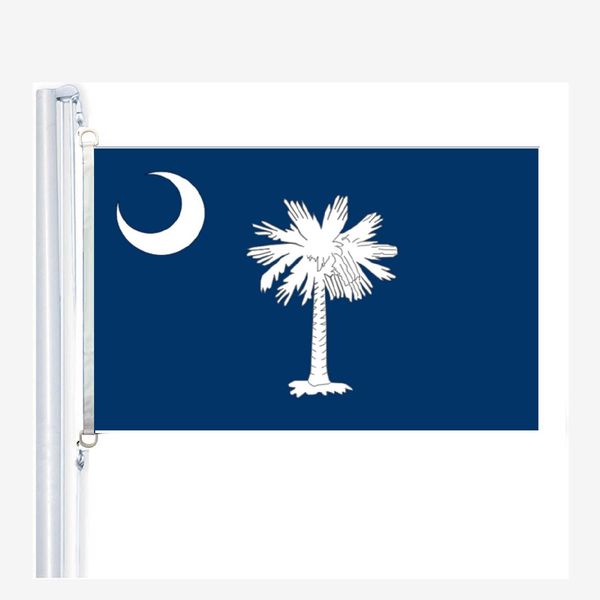 

south carolina flags 90 x 150 cm, 100 % polyester, digitaldruck