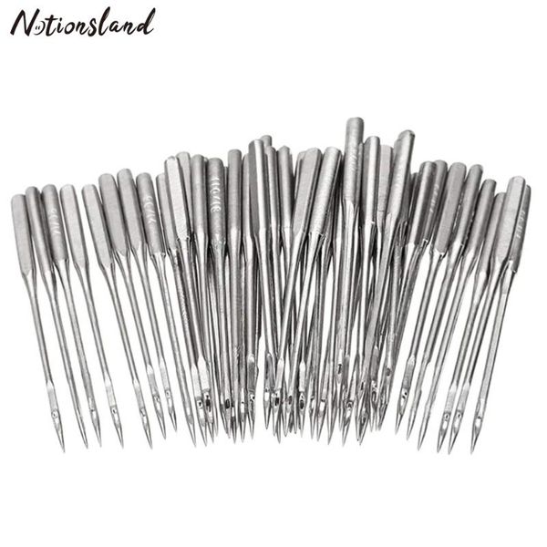 

10pcs sewing needles industrial sewing machine needles 70/10 110/18 130/21 140/22 accessory tool, Black