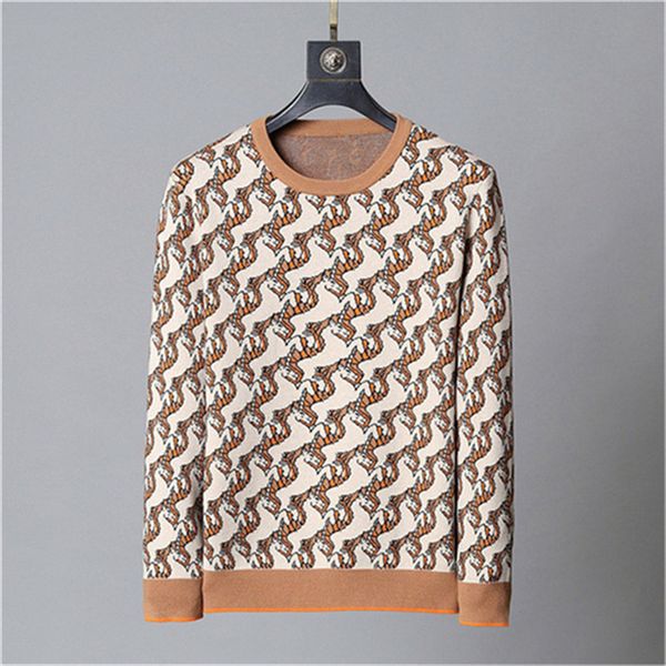 

2022designers sweaters mens womens pullover fashion classic round neck long sleeve sweater -150, White;black