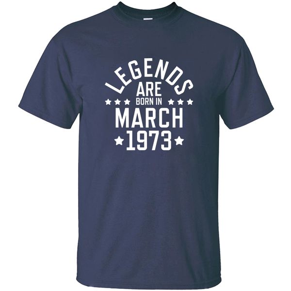 

vintage summer legends are born march 1973 tshirt man kawaii male awesome men t shirts camisas shirt tee sport hooded sweatshirt hoodie