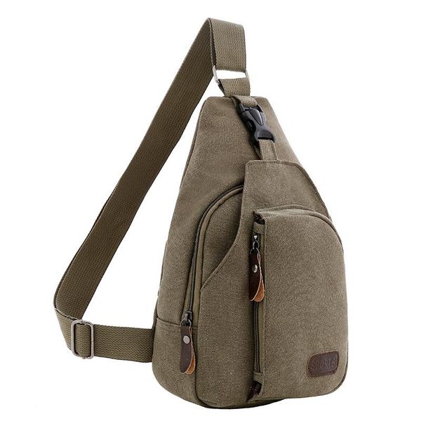 

canvas bag solid color shoulder bag crossbody casual simple trend handbags