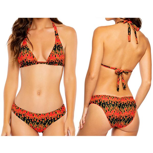 

ale bikini set for women two pieces bathing suit push up bra monokini swimwear lady girls swimsuit bandage dots style four