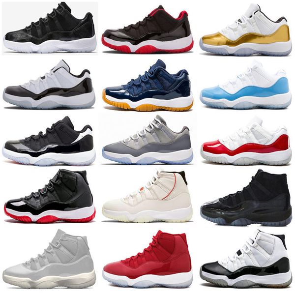 

2021 new jumpman 11 xi 11s heiress black stingray gym red chicago midnight navy space men outdoor shoes women