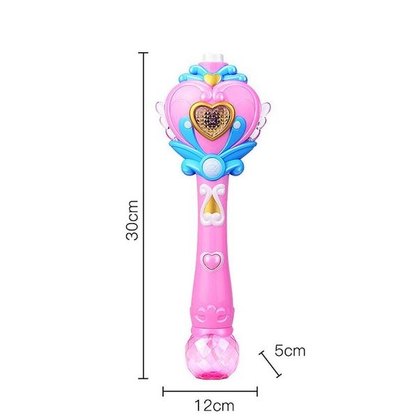 

kids bubble machine electric magic wing wand matic soap bubble blowing gun blower machine light music funny outdoor girl toy wmtjvr