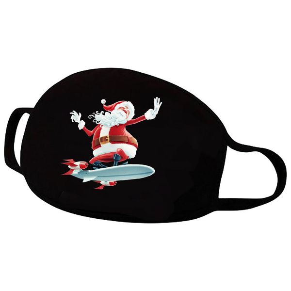 

christmas masks cotton fabric print reusable washable breathable face cover facemasks for women men festive party supplies wmtpka bdesybag