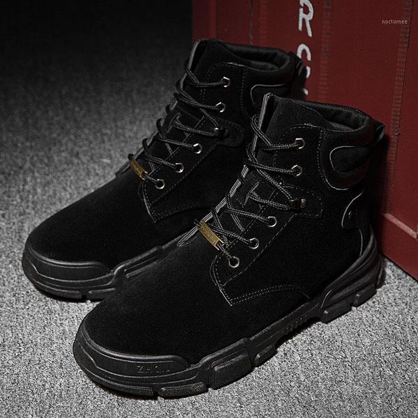 

fashion summer men's leisure boots front lace-up casual ankle outdoor sport men shoes breathable sneakers1, Black