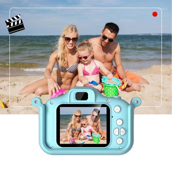 

20mp kids children digital camera video camcorder 2.0 inches ips screen dual camera lenses cat design anti-drop toys mini1