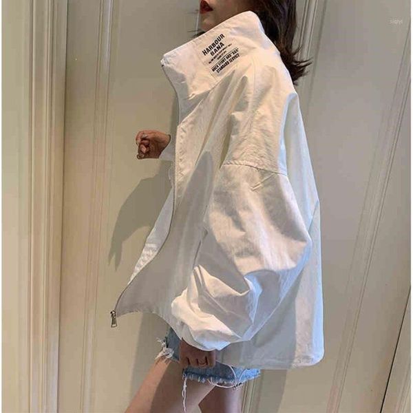 

2020 thin coat women beharajuku plus size riverdale windbreaker and jackets streetwear clothes autumn shein zanzea coats1, Black;brown