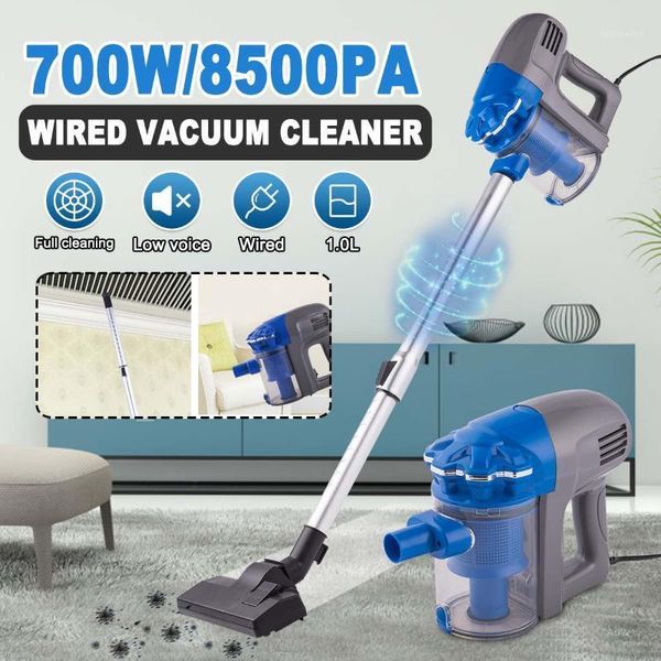 

700w handheld vacuum cleaner portable cyclone filter cleaner dust collector for carpet sweep one button dust removal 110v1