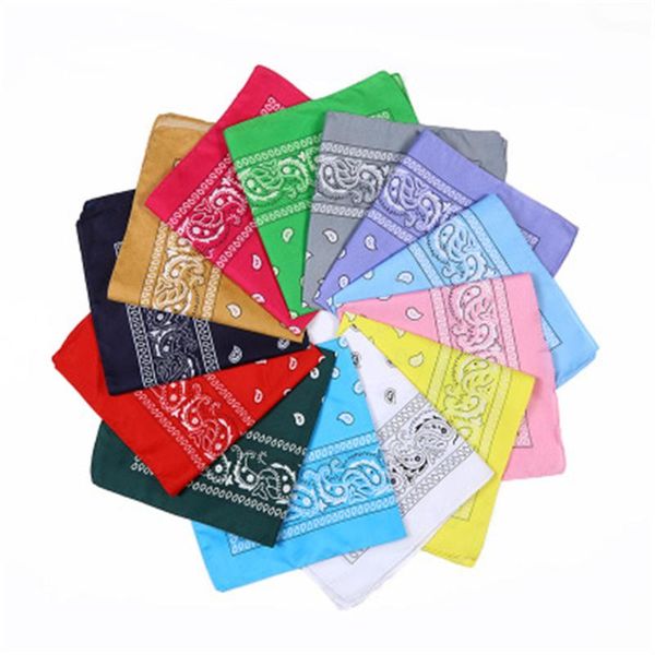 

scarves spring and autumn retro hip-hop headscarf hair band fashion scarf woman south korea riding pocket square jq13, Blue;gray