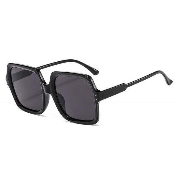 

sunglasses bingking fahsion retro women sunglsses square plastic frame acrylic gradient lenses 3378 uv400 protection eyewear, White;black