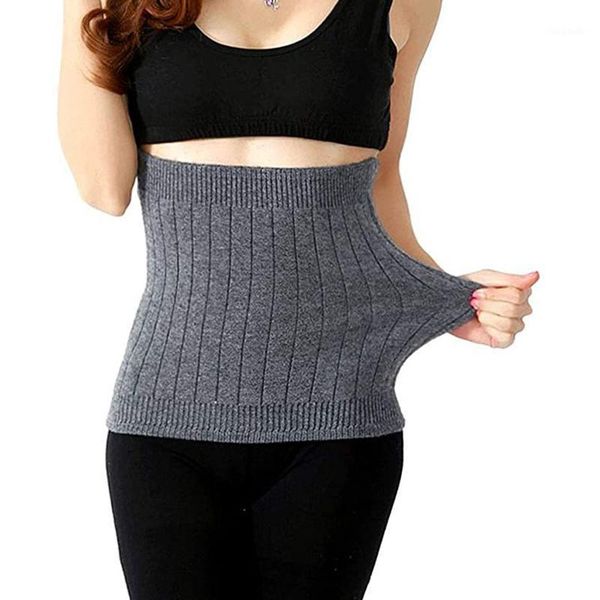 

40# women comfortable cashmere fitness bodybuilding waist belts warmer wool waist support lumbar brace elastic back protector1, Black;gray
