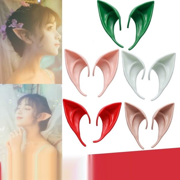 

oqsvp halloween fairy ear party costumes with clothing and elf earrings latex earrings sharp ears yq5jn