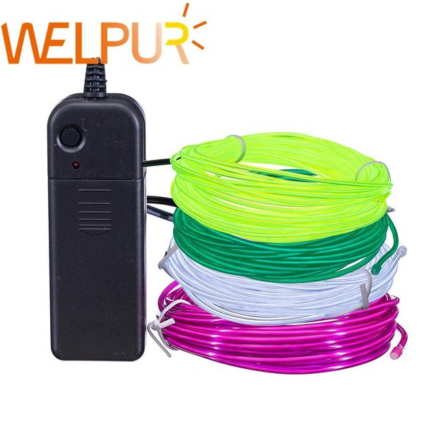 

flexible neon light 1m 5m 3v glow el wire rope tape cable strip led neon lights shoes clothing car waterproof led strip tsetymuqe bwkf