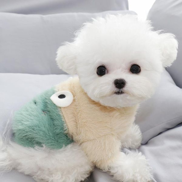 

warm autumn and winter new pet clothes teddy bichon pomeranian cat puppies milk dogs small dogs poodle dog clothes
