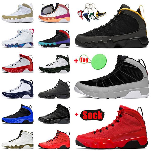 

jumpman 9 9s basketball shoes for men particle grey chile red golden change the world ix sports space jam mens designer sports sneakers trai