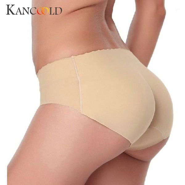 

lady padded panties seamless bottom panties buttocks push up lingerie women briefs hip enhancer shape underwear 44dec51, Black;pink