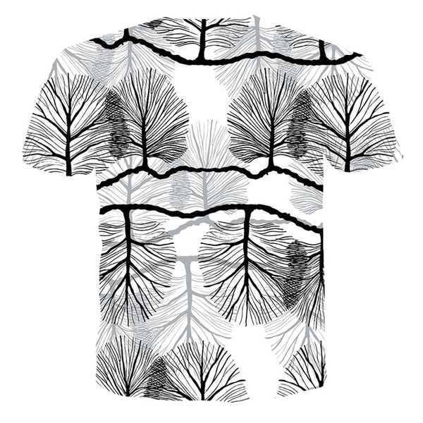 

printing and small floral 3d print shirts horror horror funny men clothing