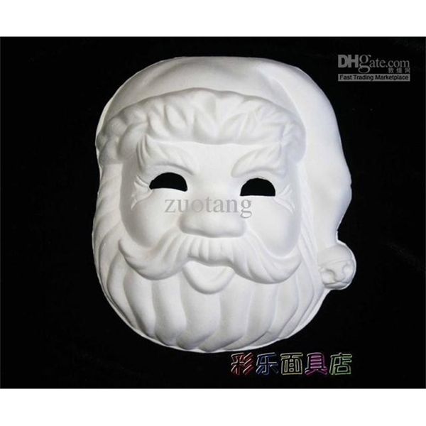 

environmental party blank masquerade unpainted masks santa claus paper pulp full face diy fine art painting plain white