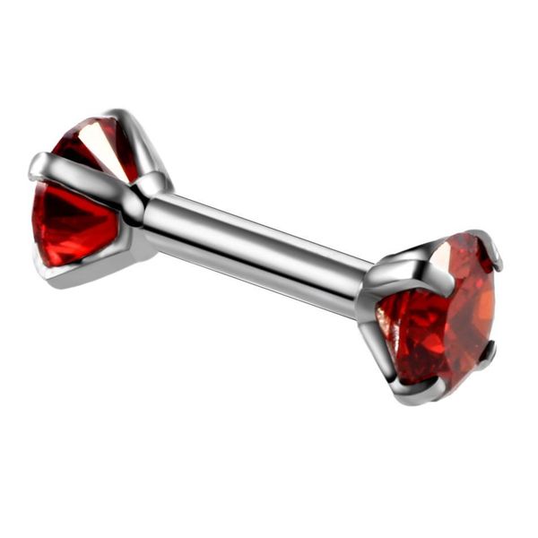 

steel 1pc stud earring mixed color cute crystal women/girl stud earrings for women fashion body jewelry birthday gift wholesale q bbyjgb, Silver