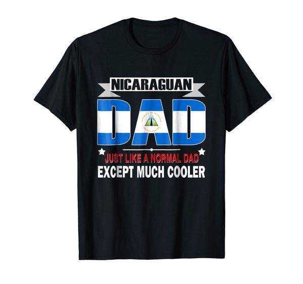 

new t shirts clothing plus size nicaraguan dad is much cooler father's day t shirt flag cool sport hooded sweatshirt hoodie