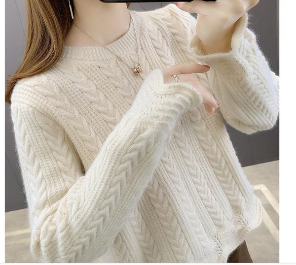 

2021 spring and autumn winter with new style fashion long sleeve women's sweater coat@212, White;black