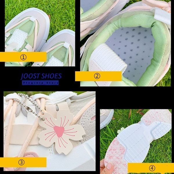

girly chunky sneaker korean style trendy high sports running casual increase shoes 0264, Black